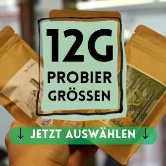 12g Probiergrößen jetzt bei vielen Tees!