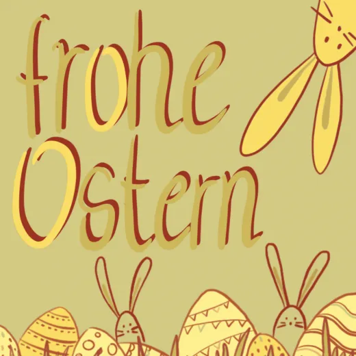Ostertee "Frohe Ostern" 2026 - Früchtetee