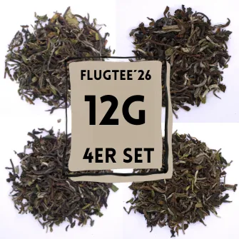 4er Set Flugtee 2026 Schwarztee (4x12g)