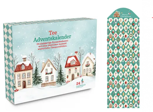 Adventskalender 2025 24x Tee (Vorbestellartikel Auslieferung bis Mitte November) 61g Inhalt