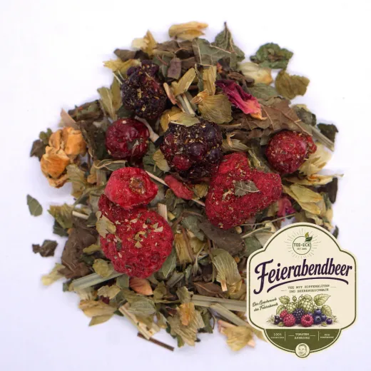 Feierabendbeer - Mango Beere Hopfen - Kräutertee