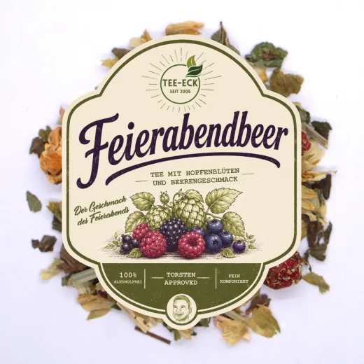 Feierabendbeer - Mango Beere Hopfen - Kräutertee