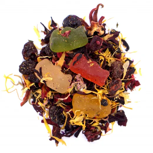 Fruchtbärchen - Zitrone -Beere - Früchtetee