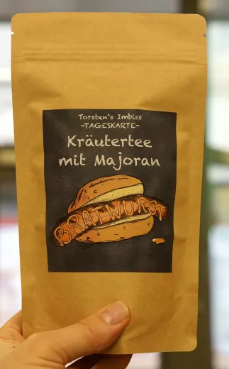 Kräutertee mit Majoran Der Tee zur Thüringer Bratwurst - Kräutertee Kräutertee mit Majoran Der Tee zur Thüringer Bratwurst - Kräutertee