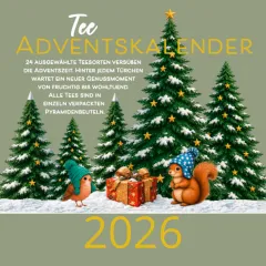 Adventskalender 2026 24x Tee 60g Inhalt (Vorverkauf 2026)