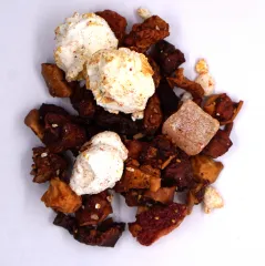 Erdbeer-Popcorn - Früchtetee mild