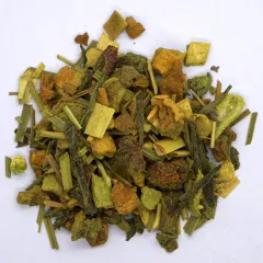 Ingwer Zitrone Matcha - Kräuter-/Grün-/Früchtetee aromatisiert